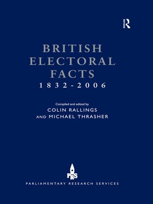 cover image of British Electoral Facts 1832-2006